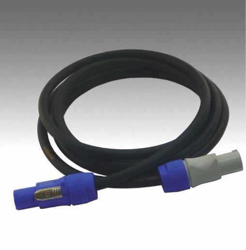 powerCON 250V doorluskabel 50 cm